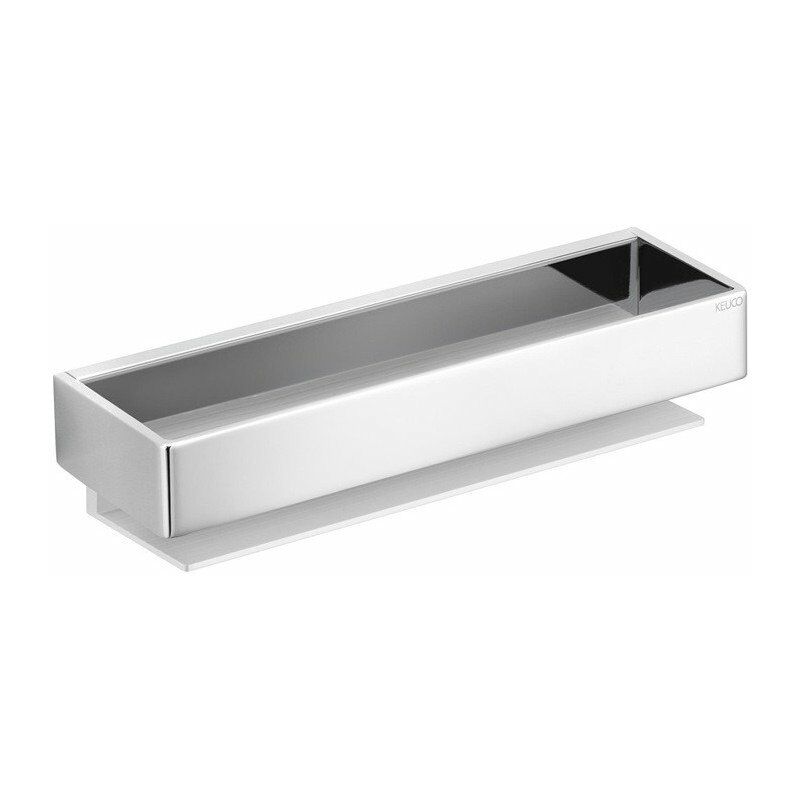 

Cesta de ducha EDITION 11 plata anodizada cromo negro pulido - Keuco