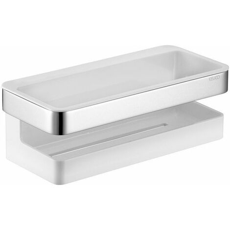 Cesto ducha aluminio plata - Nadi Collection