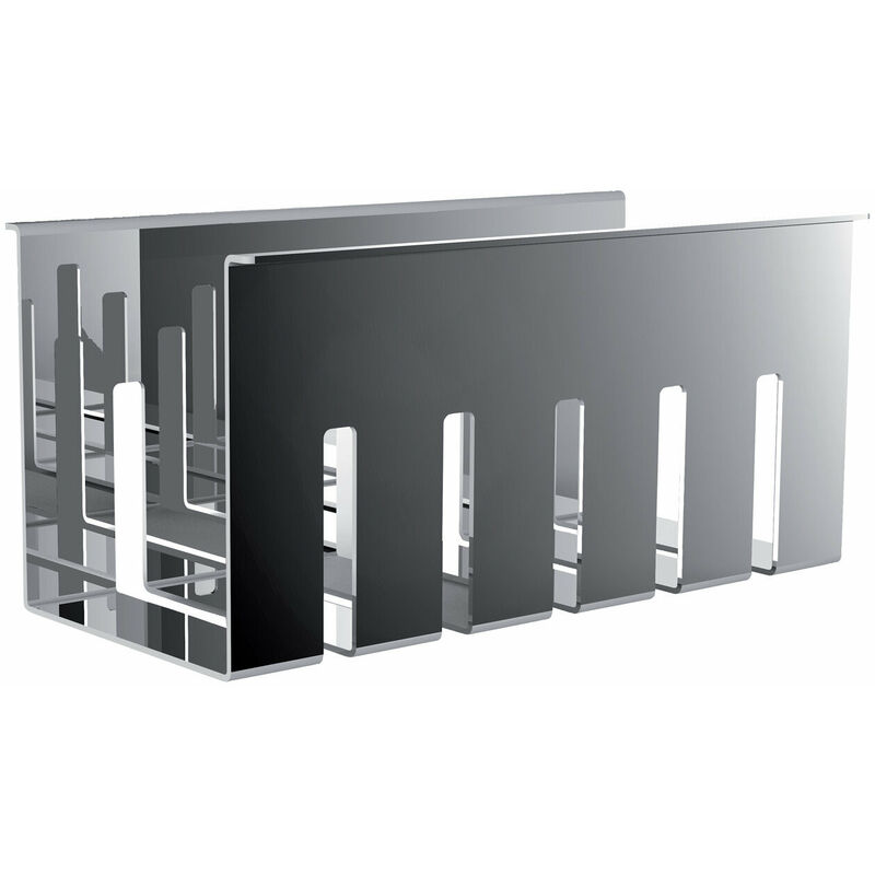

Cesta de enlace rectangular para barandilla, alta, cromada - 184500101 - Emco
