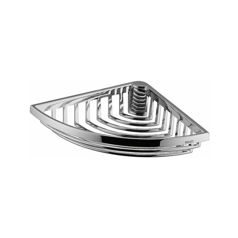 

Cesta de esponja de esquina Keuco 24944, modelo de alambre, desmontable, altura: 47mm, cromada - 24944010000
