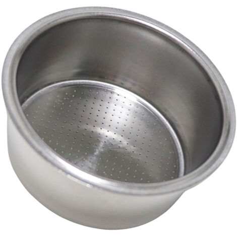 Cesta de filtro de café de acero inoxidable de 51 mm, compatible con portafiltros Breville BES880, BES810BSS y Bambino Plus, pieza de repuesto