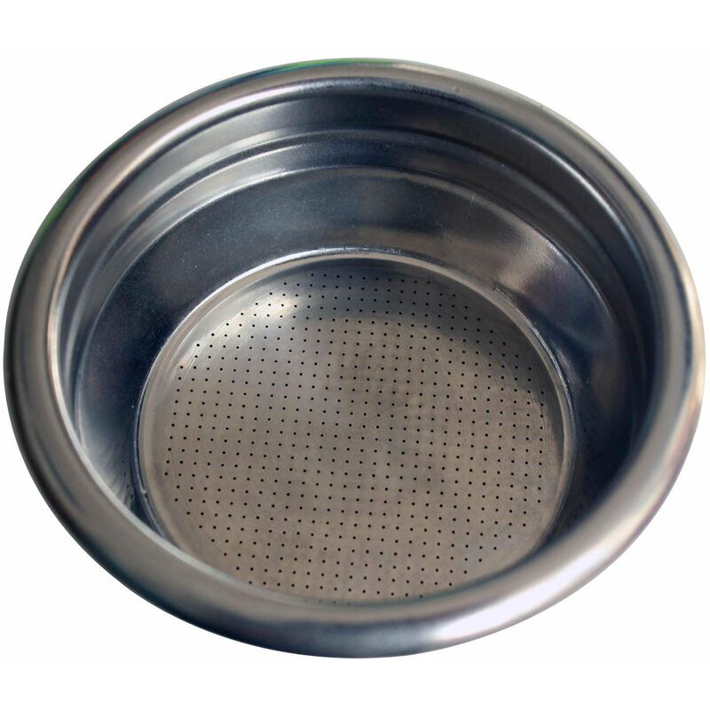 Cesta De Filtro Para Espresso De 58 Mm, Dos Tazas, Pared Simple, Accesorio Sin Presión