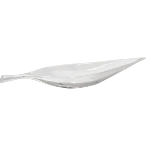 Cesta de frutas Plateado 60 x 15 x 8 cm Aluminio