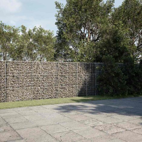 Cesta de gaviones con cubierta hierro galvanizado 1000x50x150cm
