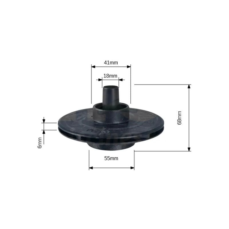 

Turbina para bomba de piscina Pulso, diámetro 120mm