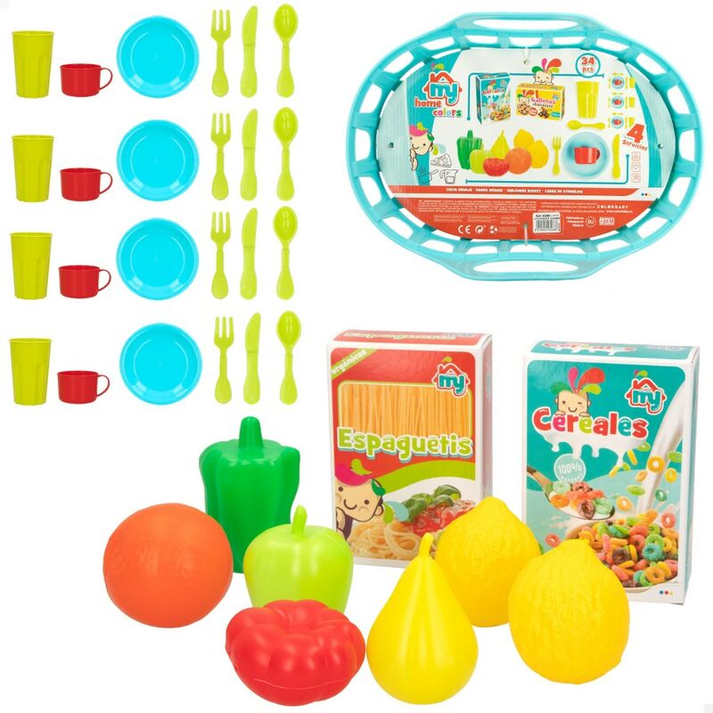 

Cesta de la compra con 34 accesorios de cocina CB Toys