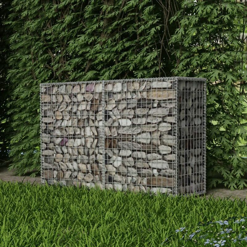 

Cesta de muro de gaviones acero galvanizado 150x50x100 cm