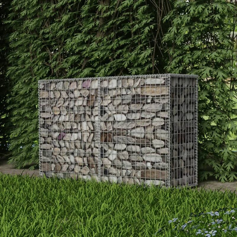 

Cesta de muro de gaviones acero galvanizado 150x50x100 cm