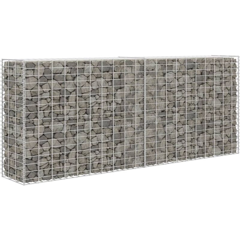 

Cesta de muro de gaviones acero galvanizado 85x30x200 cm