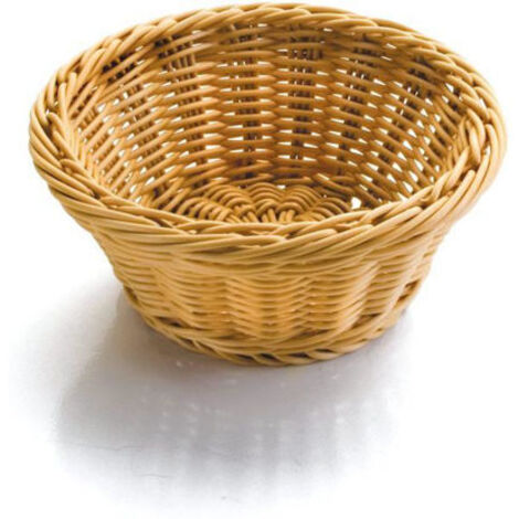 CESTA DE PAN REDONDA 19X19X8CM