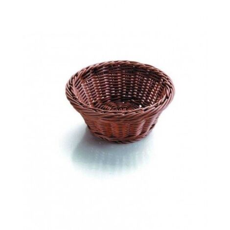 CESTA DE PAN REDONDA MARRON 21X21X8 - LACOR