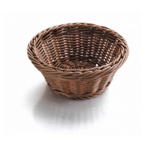 CESTA DE PAN REDONDA MARRON 26X26X8 - LACOR