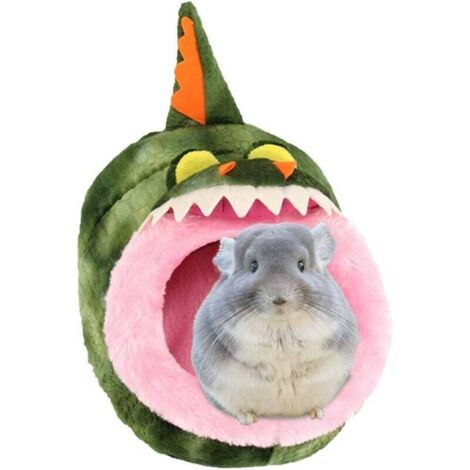 Cesta de peluche para conejillo de indias para adultos y bebés con cojín extraíble, ultrasuave y cómoda, cama nido, caseta, cueva, refugio cálido para erizo, hámster, chinchilla, ardilla, conejo, gato