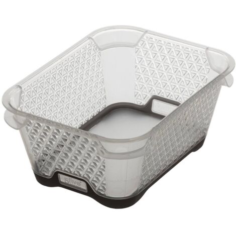 Cesta de plástico duo 1,3l topo - 5five