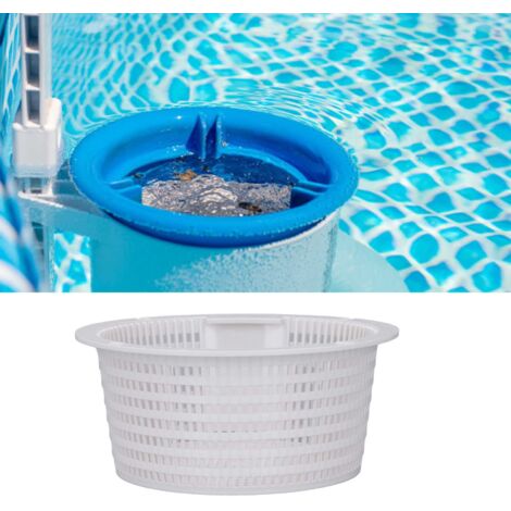 Cesta de rebosadero ABS P06436 de 159x120x70 mm para filtros de piscinas y spas.