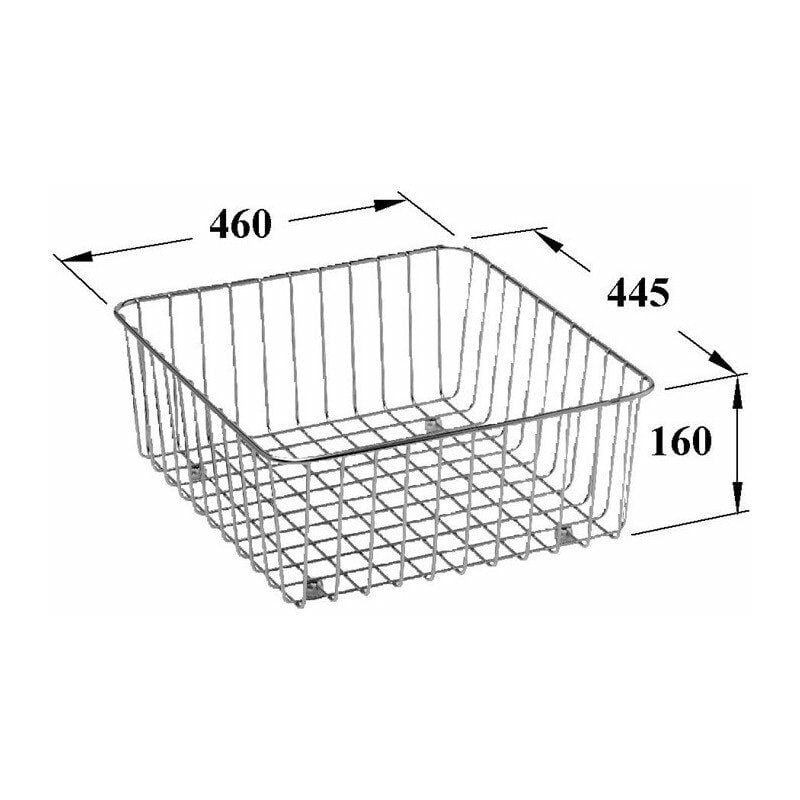 

Cesta de rejilla para módulo de esquina MONUMENTUM acero inoxidable - Villeroy&boch