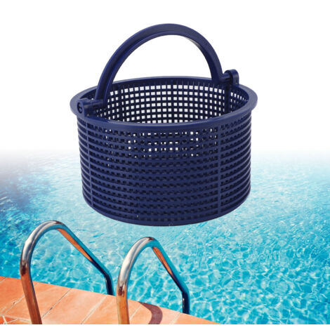 Cesta de repuesto de PVC para skimmer Hayward SPX1096CA B168 con asa, dimensiones 14 x 7,5 cm.