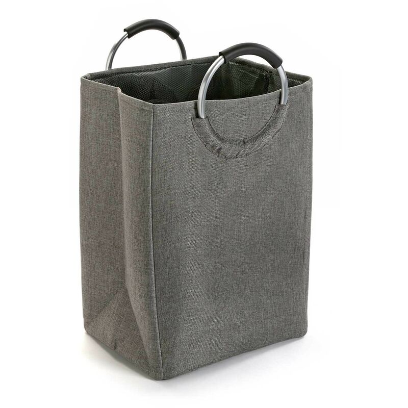 

Cesta De Ropa C/Asas Gris Oscu