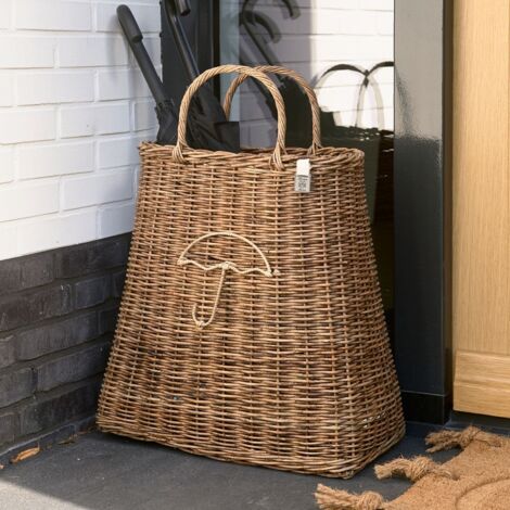 Cesta de sombrilla de ratán Riviera Maison