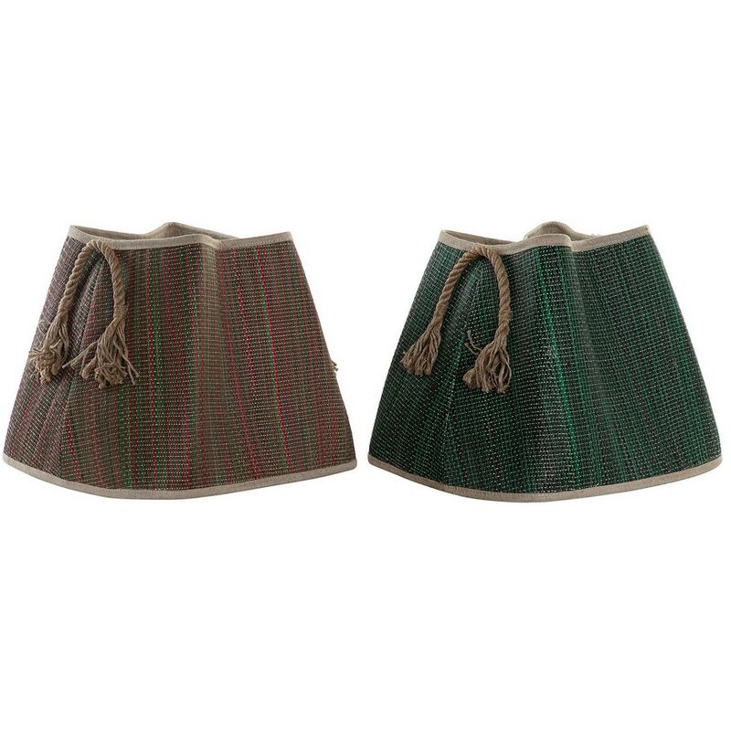

Cesta DKD Home Decor Algodón Fibra Boho (2 pcs)