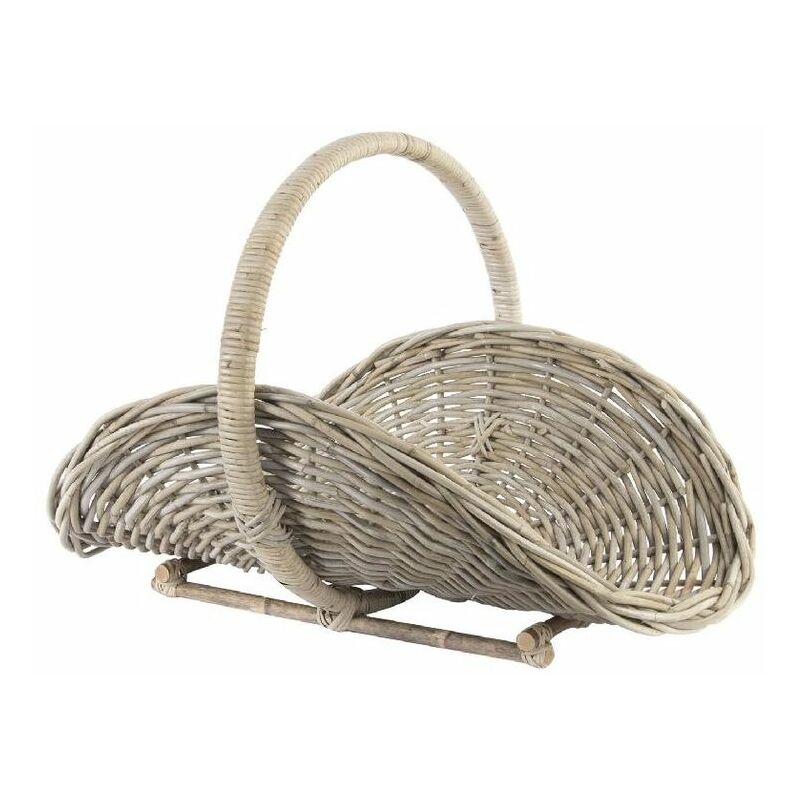 

Cesta DKD Home Decor Leña Ratán Bali (75 x 47 x 50 cm)