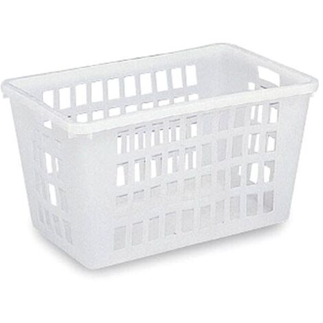 Cassa Chiusa Sovrapponibile 65 Litri Contenitore Alimentare Bianco - Foto 7