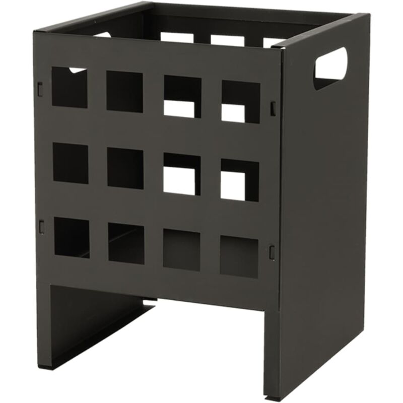 

Cesta guarda leña cuadrada FF87 - Negro - Esschert Design