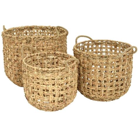 Cesta in corda intrecciata 29 x 26