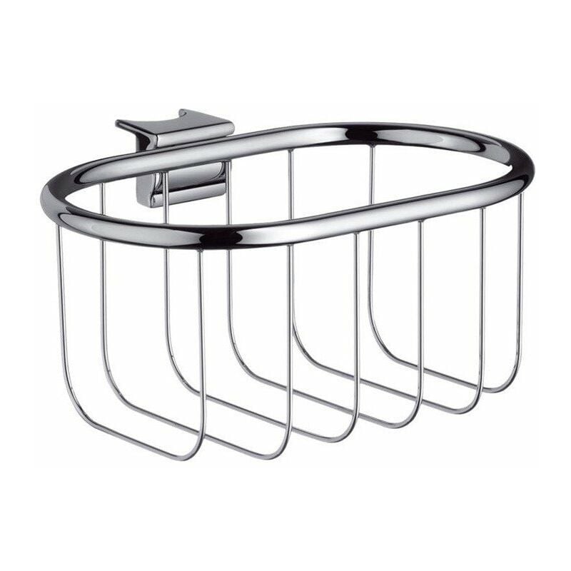 

Cesta Jabonera para Barra Unica Níquel Cepillado