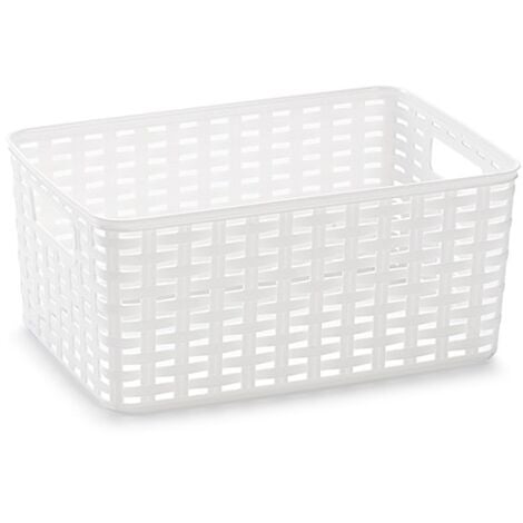 CESTA MULTIUSO 10L BLANCO - 33X22 CM
