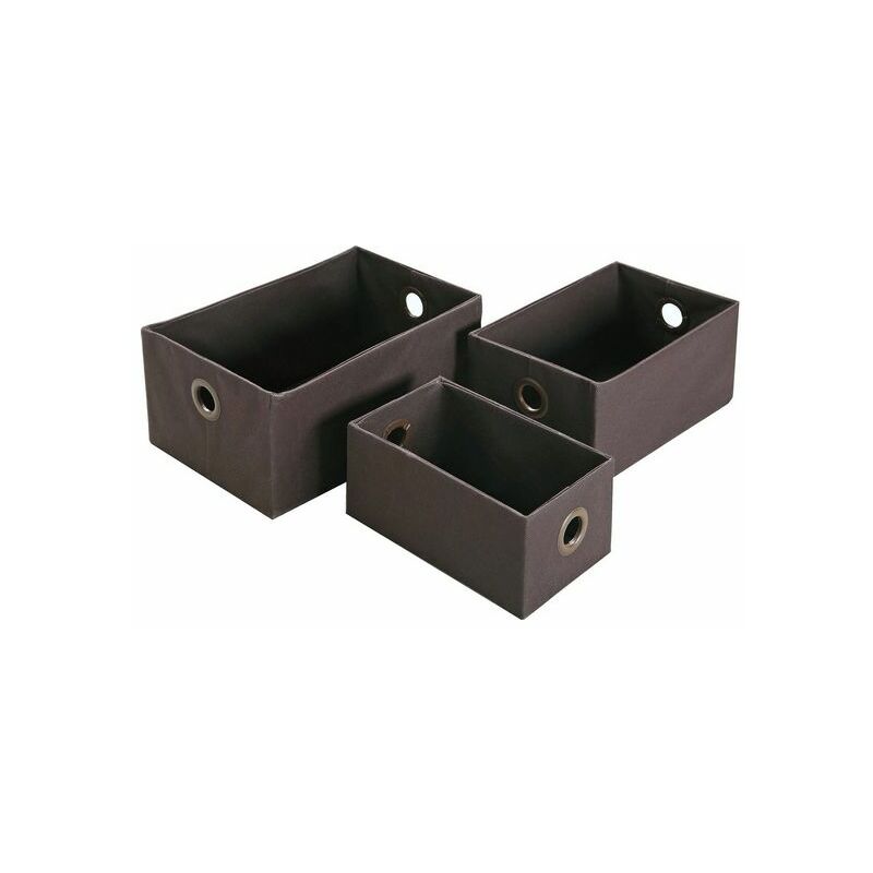 

Cesta Multiusos Chocolate Algodón (3 Piezas)