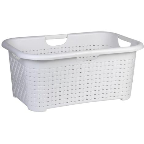 CESTA MULTIUSOS GRIS MODELO MARSELLA 59X38X26cm "venta unitaria"