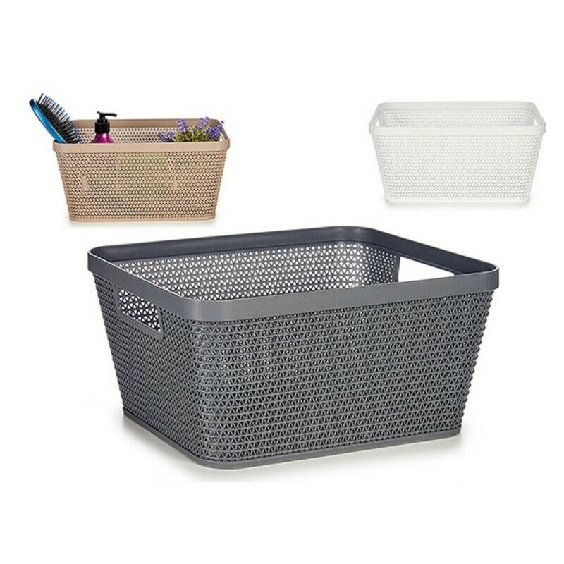 

Cesta Multiusos Plástico (29,5 x 13 x 23,4 cm)