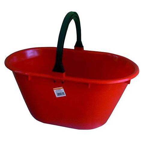 Cesta Ovale Manico Plastica L 20 Ics