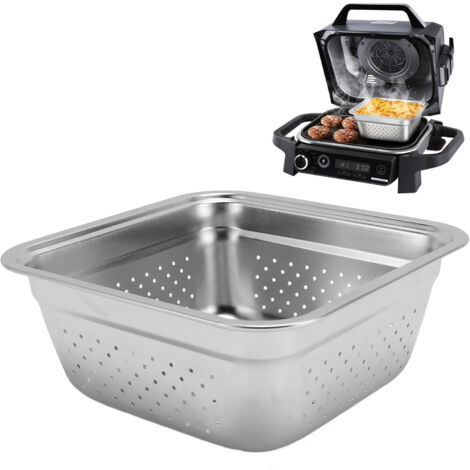 [Cesta para asar] para OG701 Quart 4 Acero inoxidable 304 Revestimiento antiadherente Cesta externa para asar y freír verduras y carnes