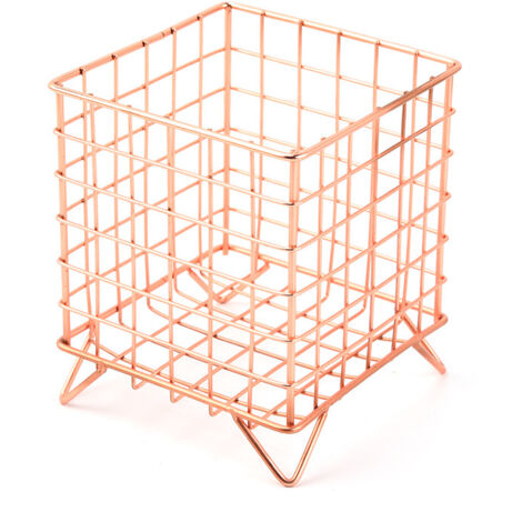 Cesta para cápsulas de café (oro rosa), almacenamiento de cápsulas Vertuo, almacenamiento de cápsulas, accesorios de café perfectos de gran capacidad