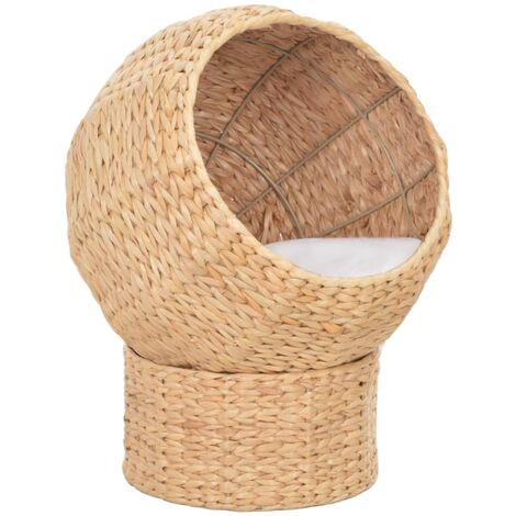 Cesta para gatos de hierba marina - Marrón