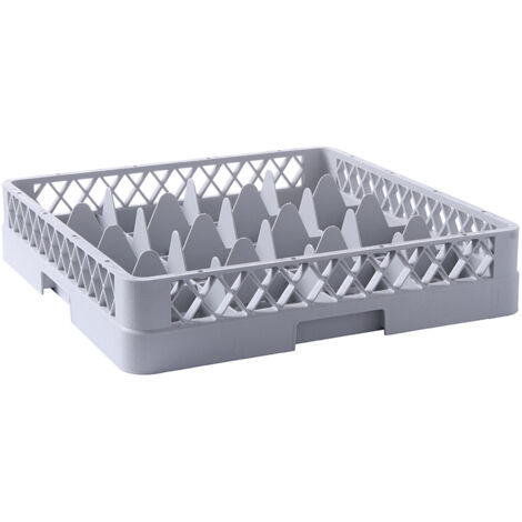 Cesta para lavavajillas para vasos y copas, 16 piezas, 50x50cm - Hendi 877043
