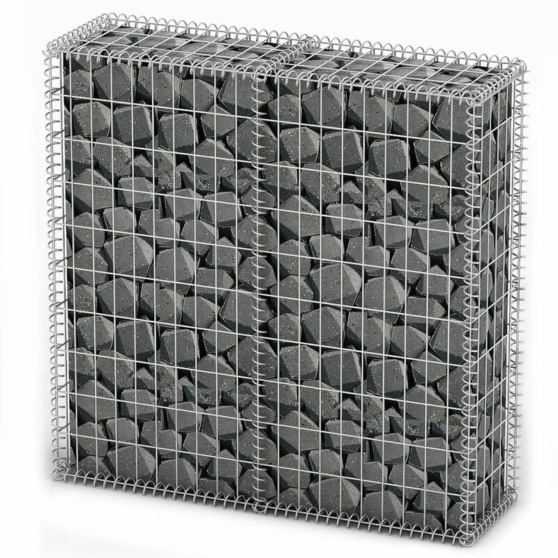 

Cesta para muro de gaviones de alambre galvanizado 100x100x30cm