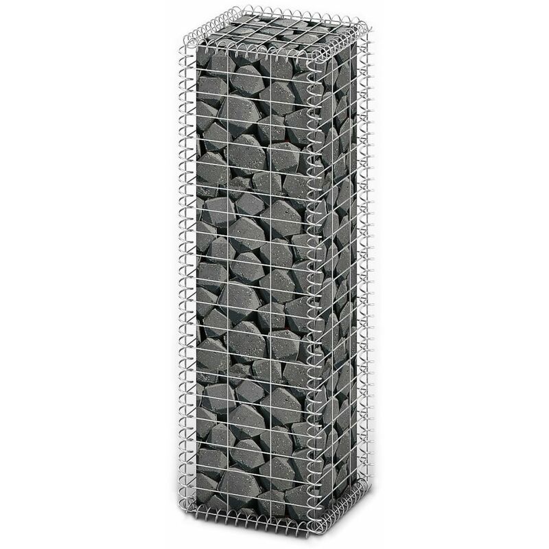

Cesta para muro de gaviones de alambre galvanizado 100x30x30 cm