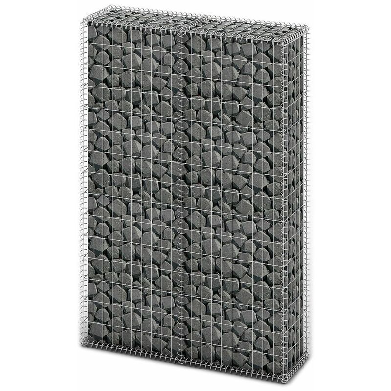 

Cesta para muro de gaviones de alambre galvanizado 150x100x30cm