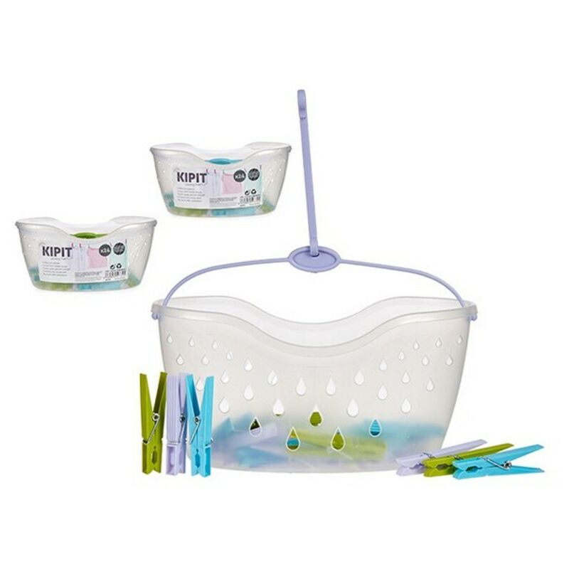 

Cesta para Pinzas (24 pcs) Plástico