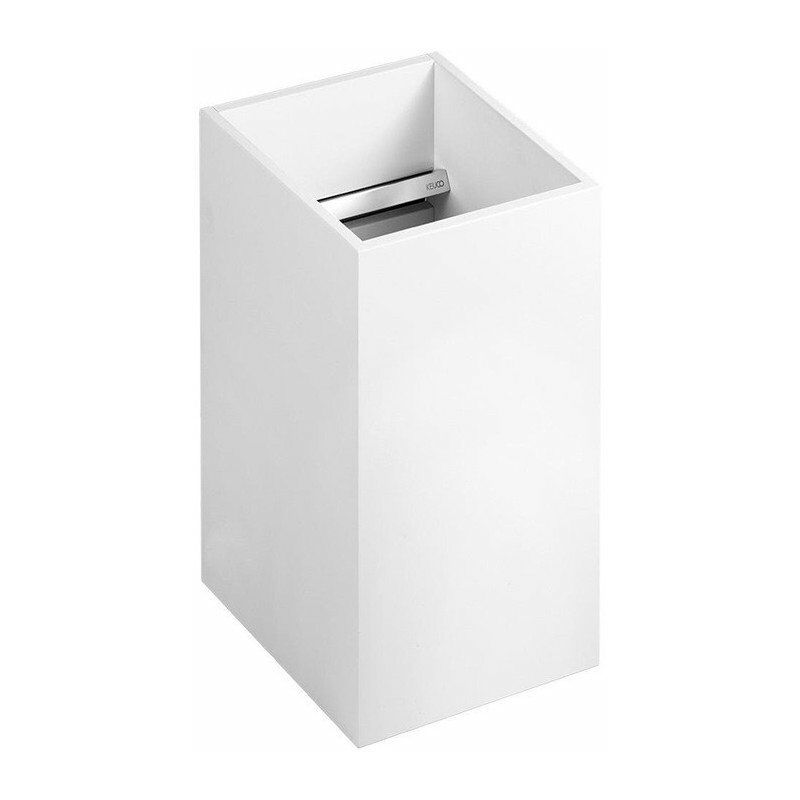 

Keuco - Cesta para toallas para invitados EDITION 11200 x 350 x 200 mm, extraíble blanco / cromado