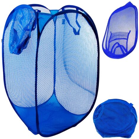 Cesta plegable para ropa 48 azul (120) GABA