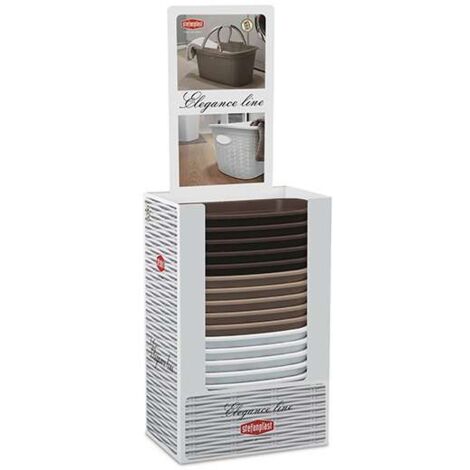 Cesta portabiancheria Elegance Colori Assortiti