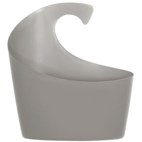 Cesta portaobjetos Spirella "Sydney Wall basket" de polipropileno en color beige 30,5 x 27,5 x 10 cm