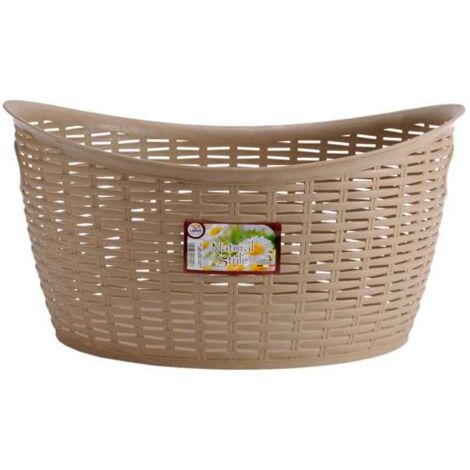 Cesta Rattan Cm 49X40 H 25 Lega