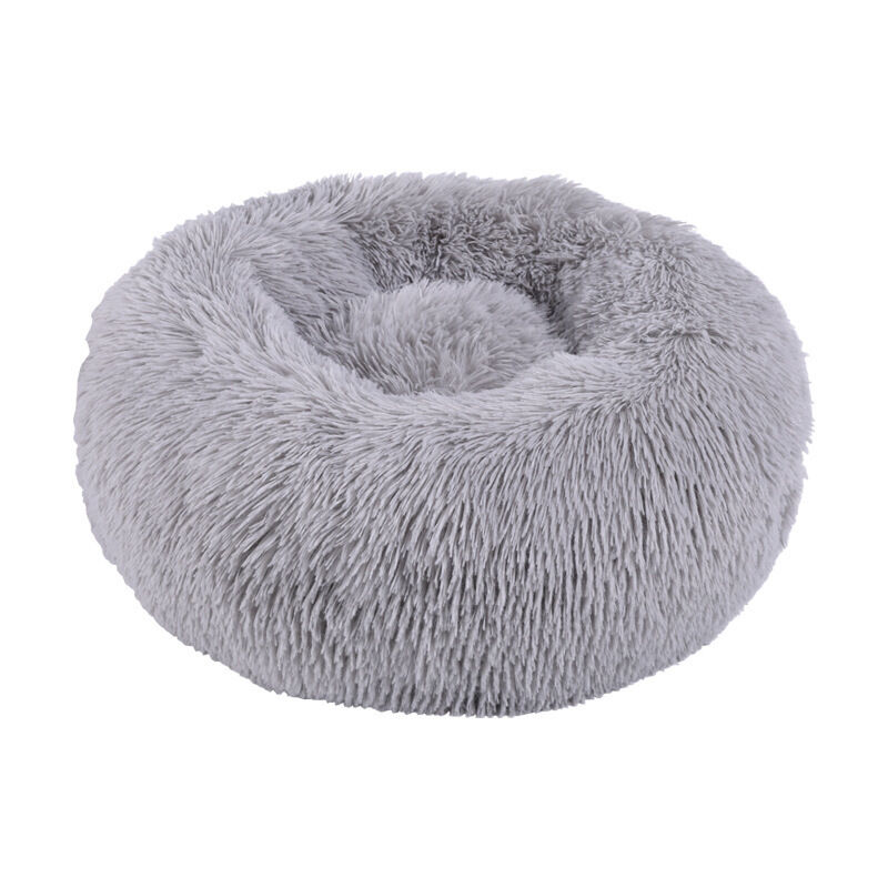 

Cesta redonda para perros cojín para gatos cesta para donas Ø 60 cm (M) Gris claro