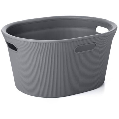 CESTA ROPA BAOBAB GRIS ANTRACITA
