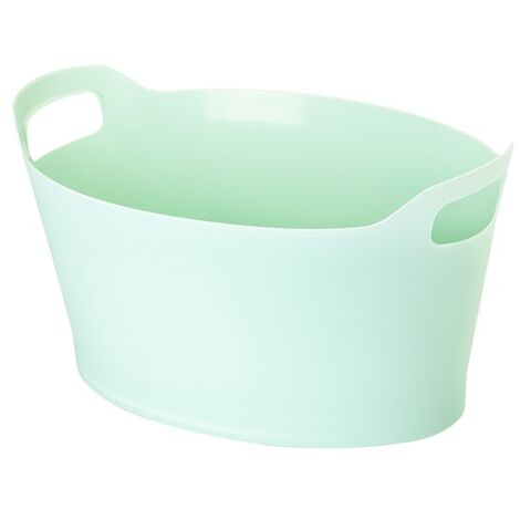 CESTA ROPA OVAL BASKET TURQ - 7,5 L